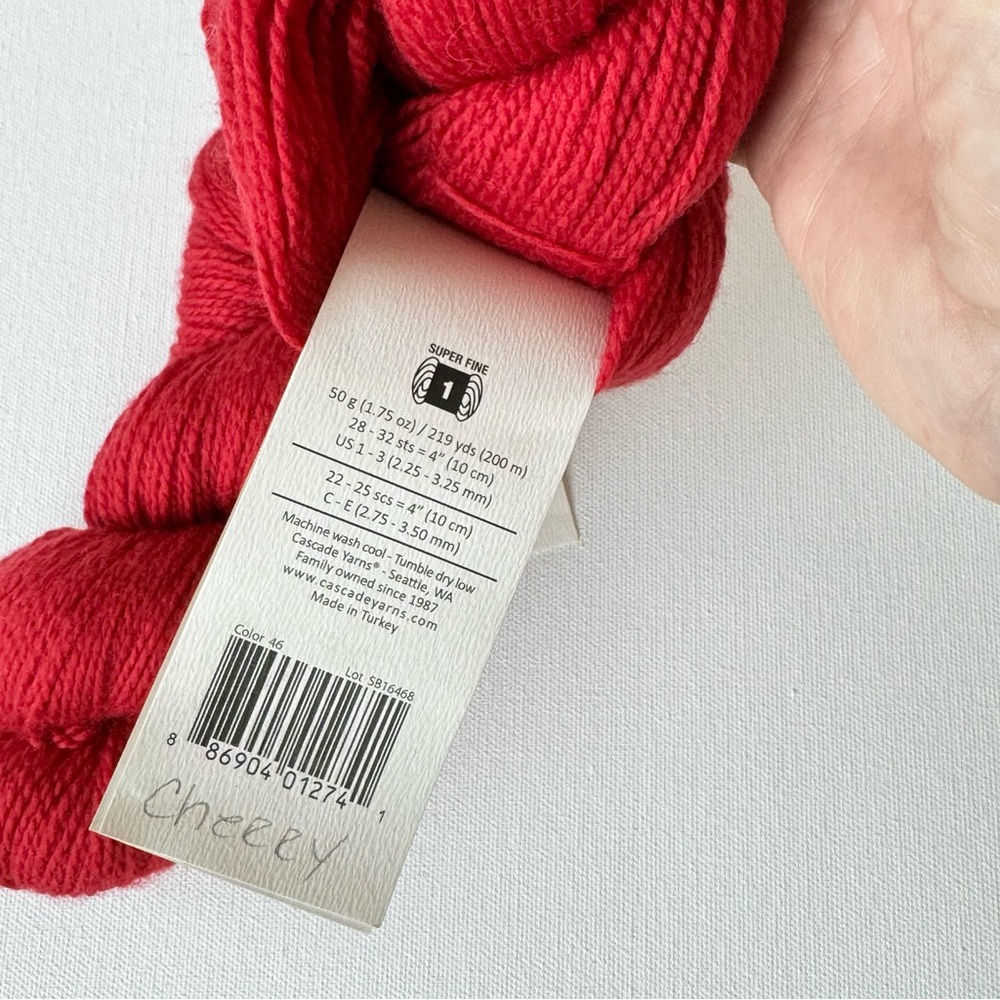 Cascade Yarns 220 Superwash Merino Fingering Yarn Lot (3) - Picture 10 of 11